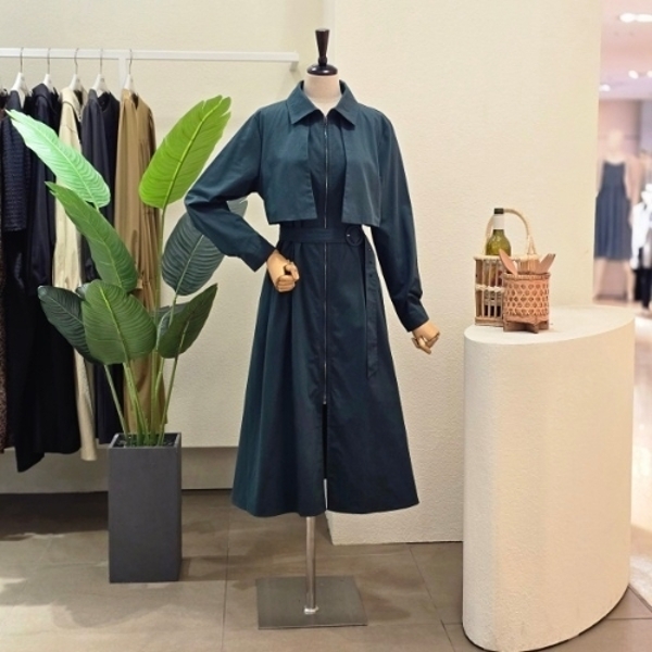 [대구백화점][4CUS]케이프 지퍼 벨티드 원피스(FF4I3OP307...