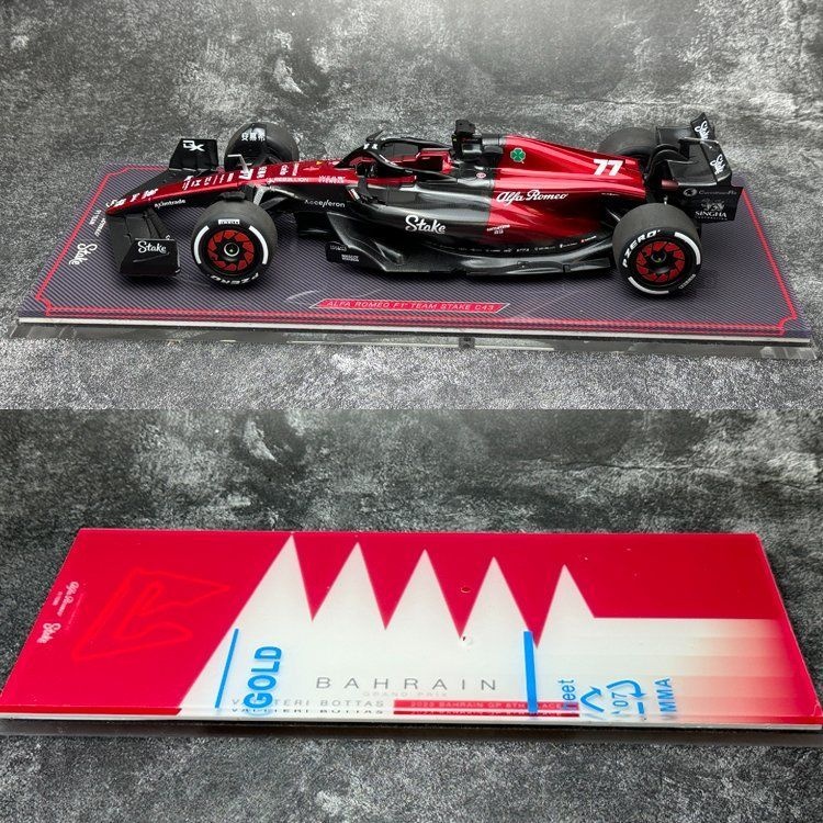 NZG 1/18 Alfa Romeo F1 Racing Botas 다이캐스트 자동차 모형