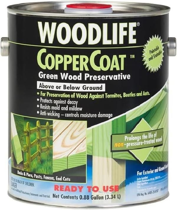 [해외] Zinsser 01901A COPPERCOAT 그린 월맨  우드라이프 코퍼 코트 3.78L