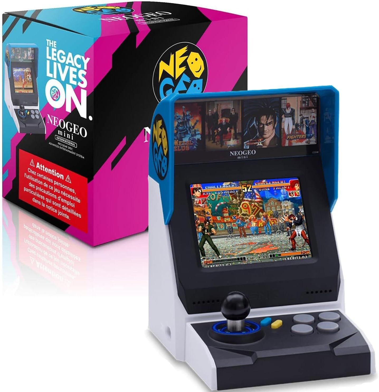 [해외] 네오지오 미니 게임콘솔 인터내셔널 아케이드 게임기 NEOGEO