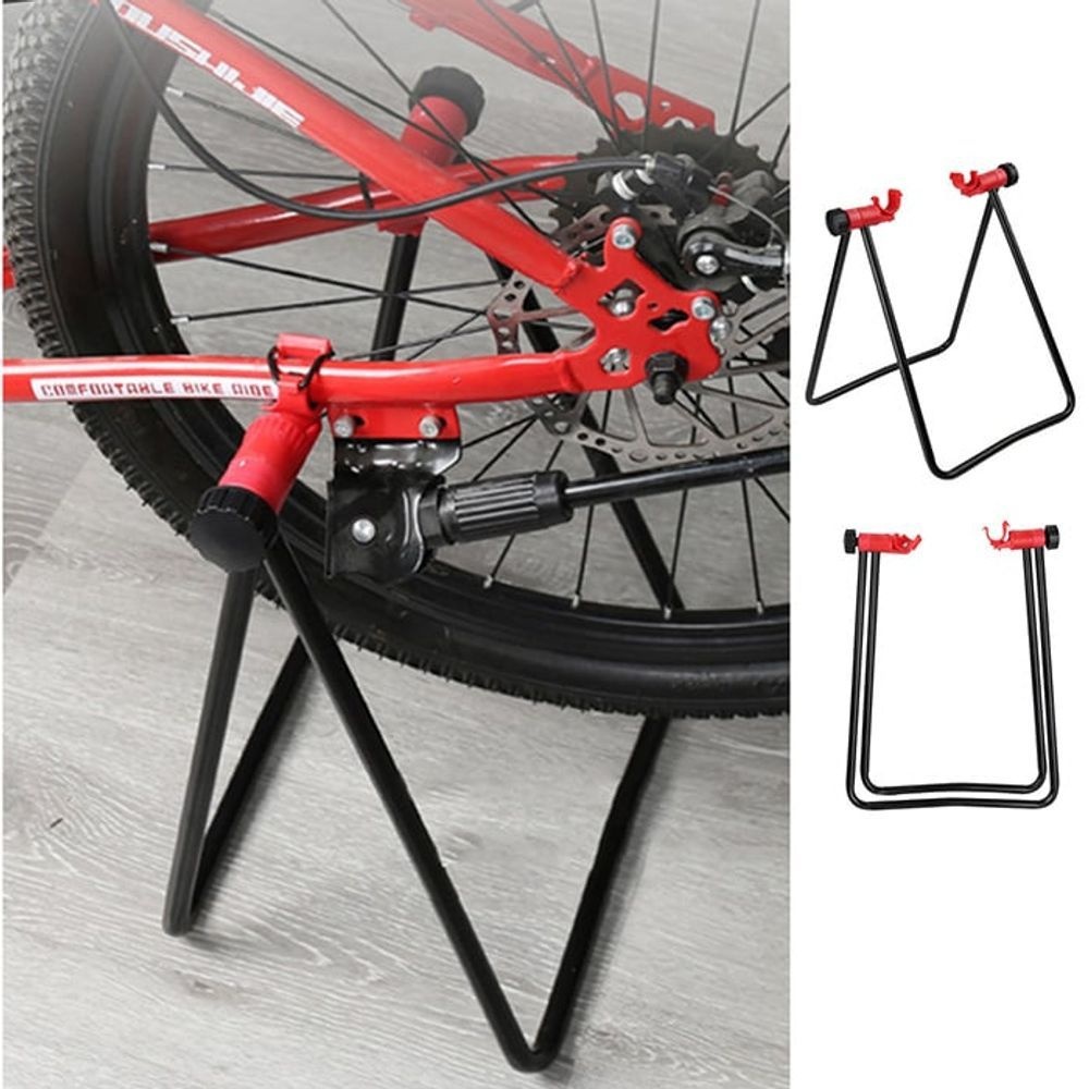 큐 자전거 스탠드 삼각대 수리대 야외 받침대 주차랙
