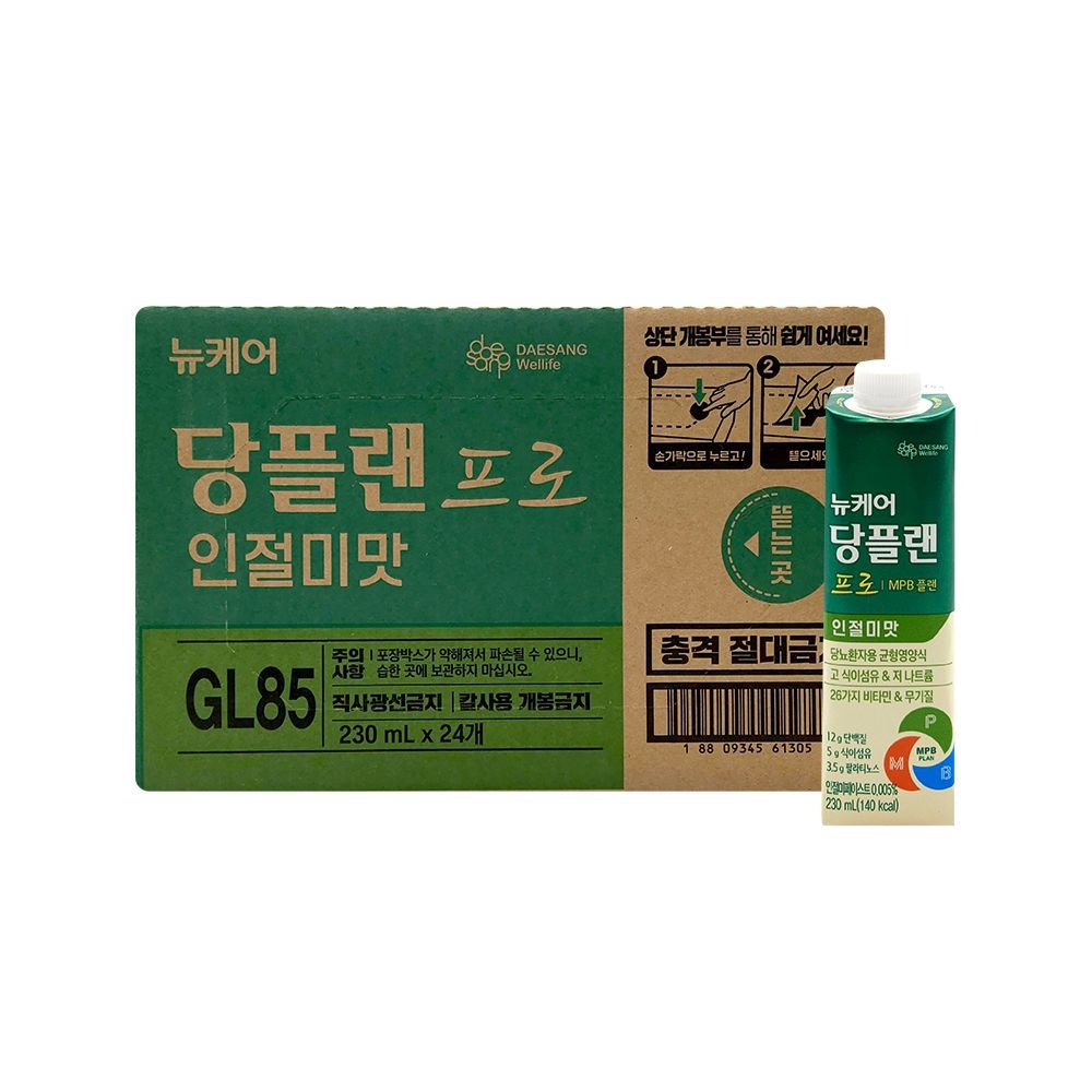 [오늘출발] 대상웰라이프 뉴케어 당플랜 프로 인절미맛 230ml x 24팩
