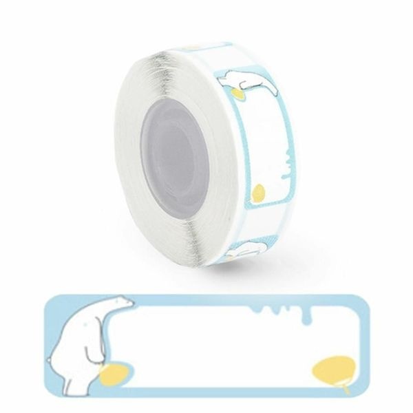 라벨스티커 ZYSAGAKK DCP1230-210D 패턴 북극곰 학원 사무용