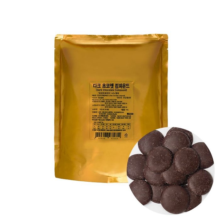 선인 선인 다크초콜렛 컴파운드(인니) 1kg