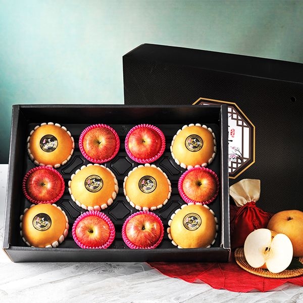 과일 혼합세트1호 (사과6입 신고배6입) 6kg