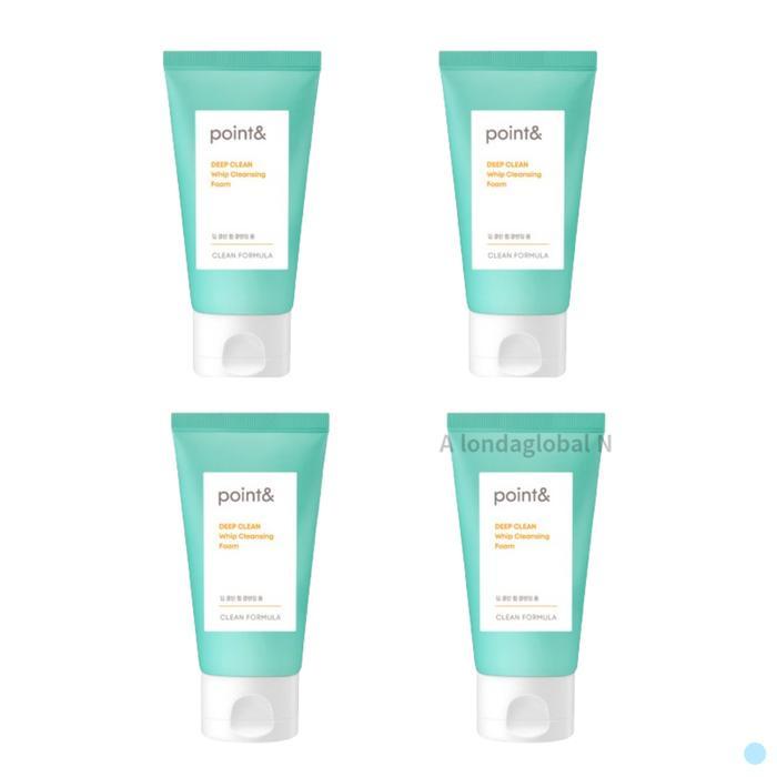 씨엔에프 포인트앤 딥클린 휩 클렌징 폼 클렌저 여행용 50g X 4