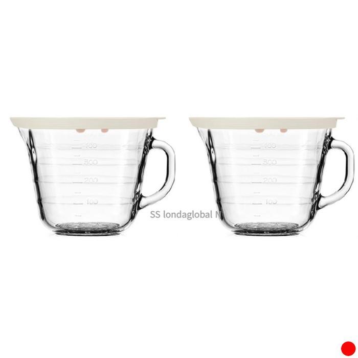 글라스락 렌지쿡 코지밀크 죽용기 유리 그릇 X2개