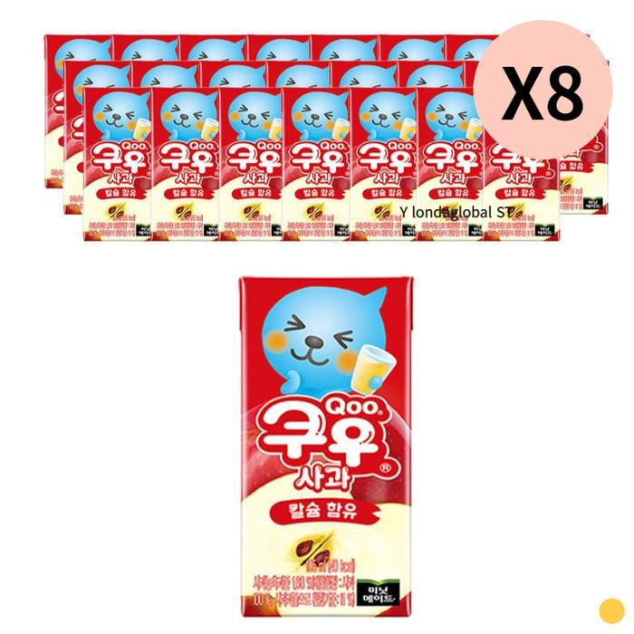 미닛메이드 유아 음료 쿠우 사과 업소용 195ml 192개