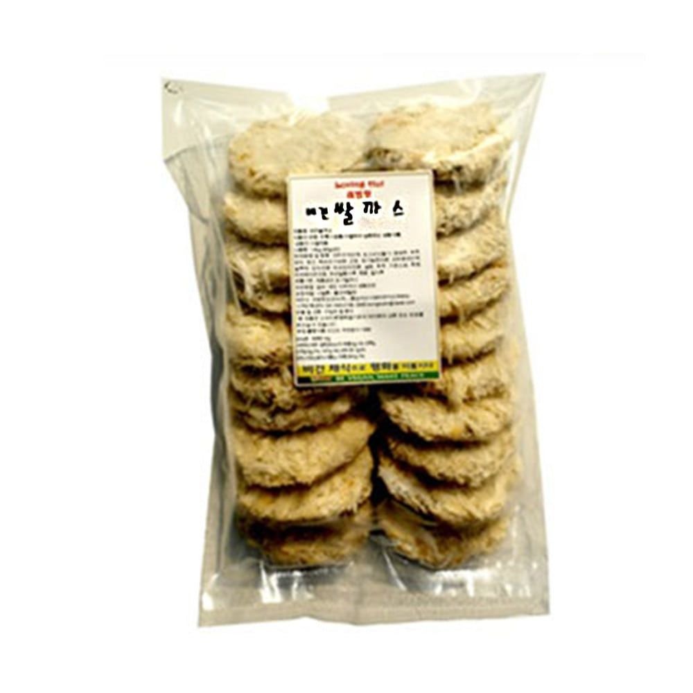 러빙헛 콩고기 비건 쌀까스 240gx2개 채식주의자 베지테리언 채식 간편식 대체육 콩단백