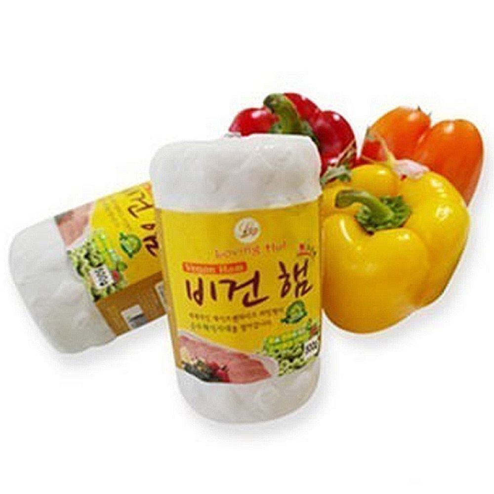 러빙헛 콩고기 비건 햄 1kg 채식주의자 베지테리언 채식 간편식 대체육 콩단백