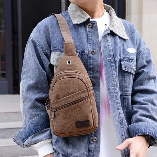 상품상세참조 남자 컬러 가방 대학생 베이직 슬링백 캐주얼백 소형 캐주얼슬링백 이어폰홀더힙색