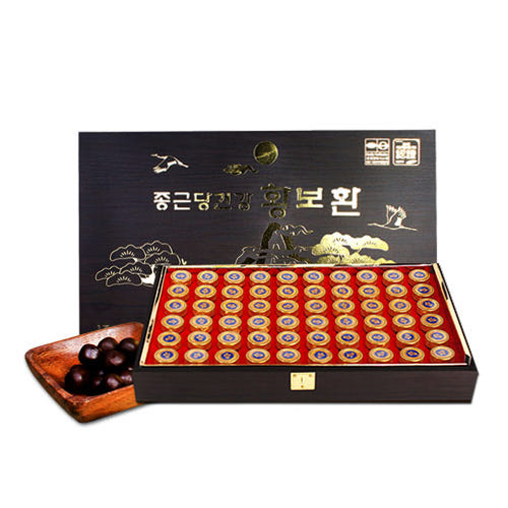 종근당건강 침향 녹용 인삼 황보환 3.75g x 60환(2개월분) 감사 기업 명절 선물