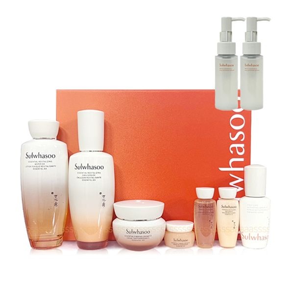 아모레퍼시픽 설화수 탄력에센셜 기초3종 기획세트 (순행오일2개)