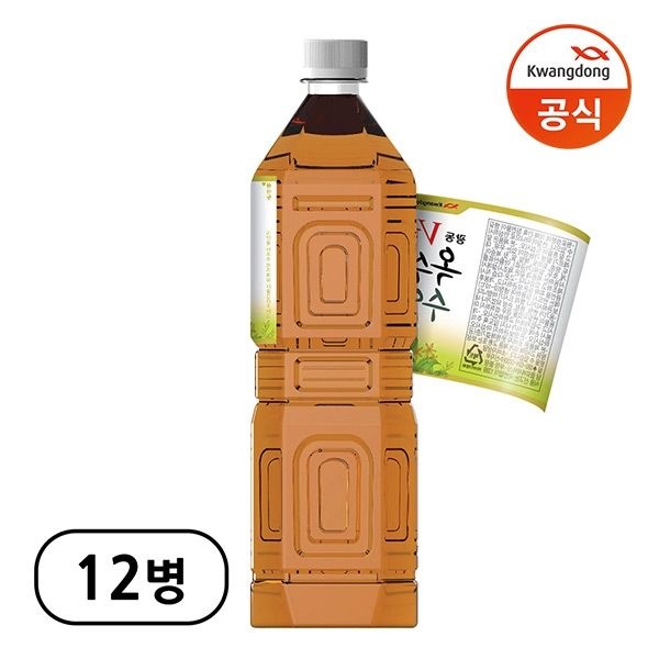 [광동직송] 무라벨 옥수수수염차 1.5L x12개