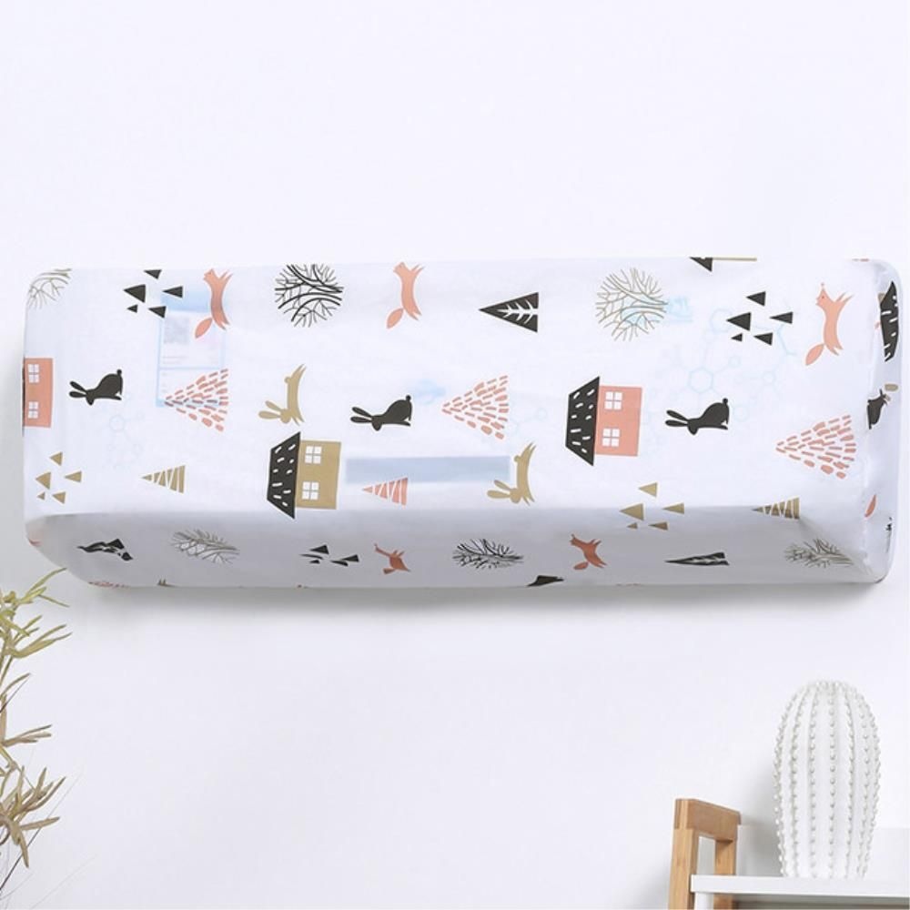 안방 가게 먼지차단 벽걸이 에어컨커버 예쁜 펜션 호텔 모텔