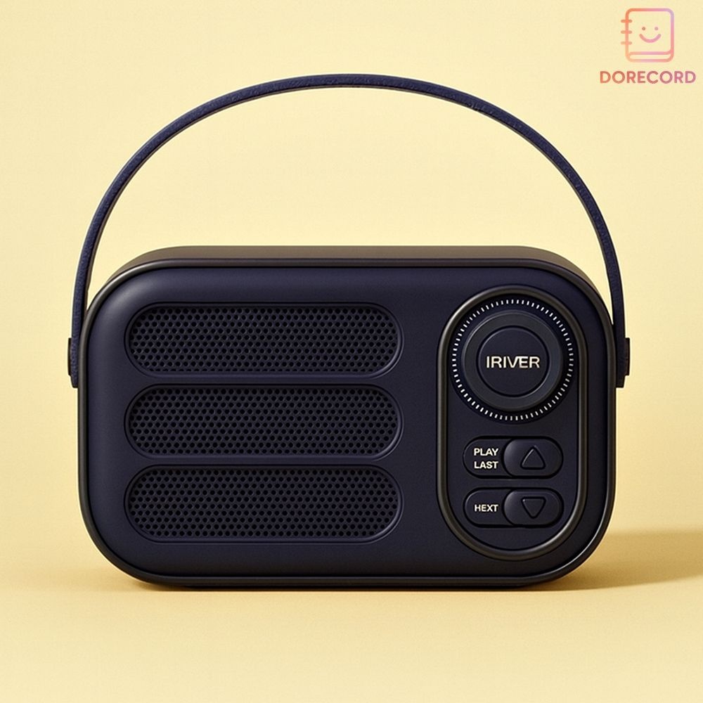 블투 스피커 캠핑 라디오 귀여운 레트로 블루투스 무선 아이리버