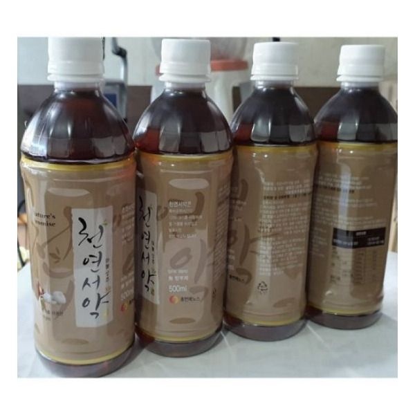 [농업회사법인(유)휴먼에노스][천연서약] 휴먼에노스  마늘상추 액상차(500mlx4병)/천역서약(500mlx4병)/산화질소대사체