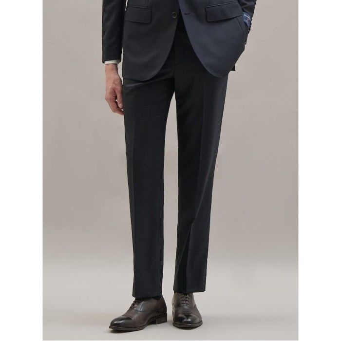 갤럭시 [GX] 울 솔리드 슬림핏 수트 팬츠  네이비 (GA5702X01R)