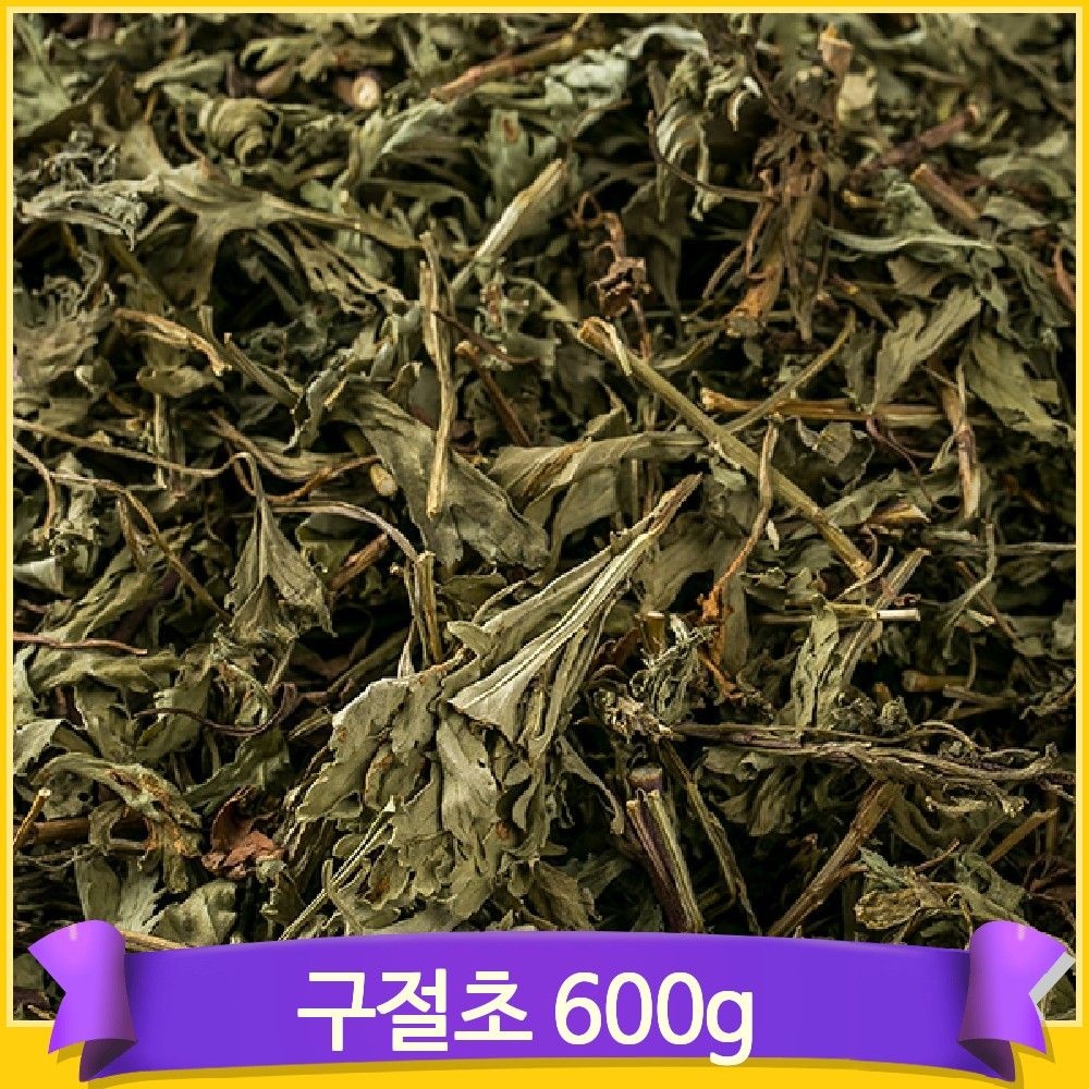 봉래약초 국산 건조 구절초 600g 구일초 국화과 선모초 끓여먹는 차