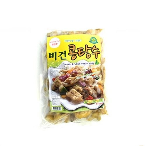러빙헛코리아 러빙헛 콩고기 비건 콩탕수 250gx2개 채식주의자 베지테리언 채식 간편식 대체육 콩단백