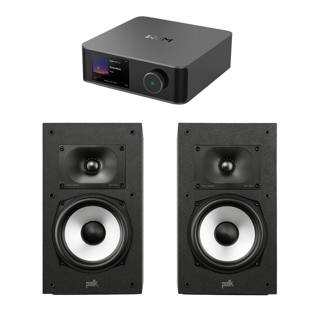 WiiM WiiM(윔) Amp Ultra + 폴크오디오 XT20 오디오 스피커