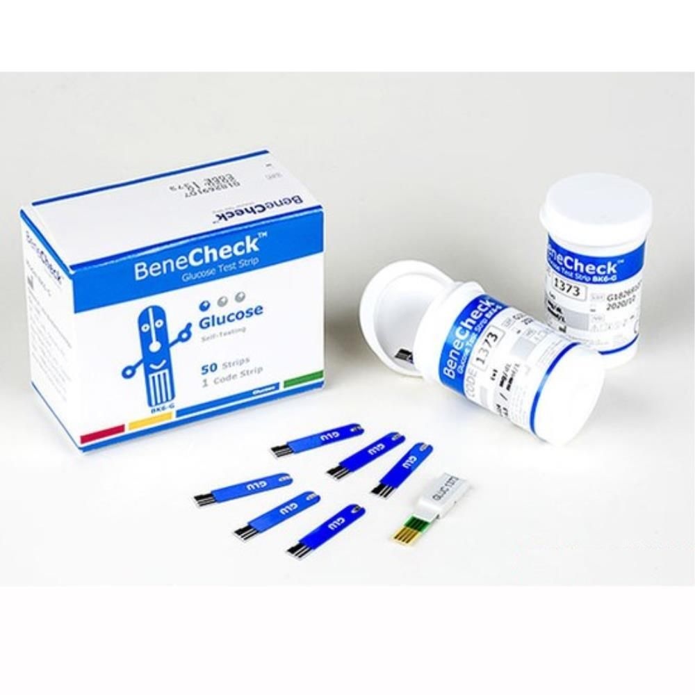 제이의료협력업체 병원 요양원 건강검진센터 베네첵 혈당 스트립 50매입 혈액측정 실버타운 피검사