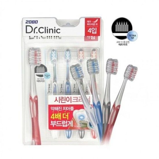[QNU4103W_58]칫솔 시린니전용 닥터크리닉 4개입