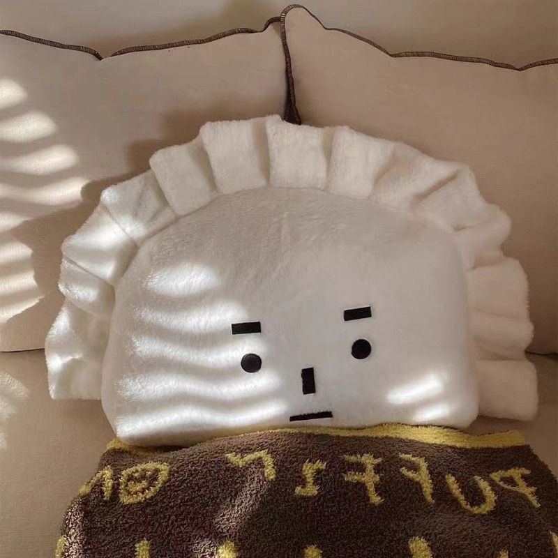 [패션플러스][위티위글]플리온 폭신 하찮고 귀여운 왕만두 쿠션 인형