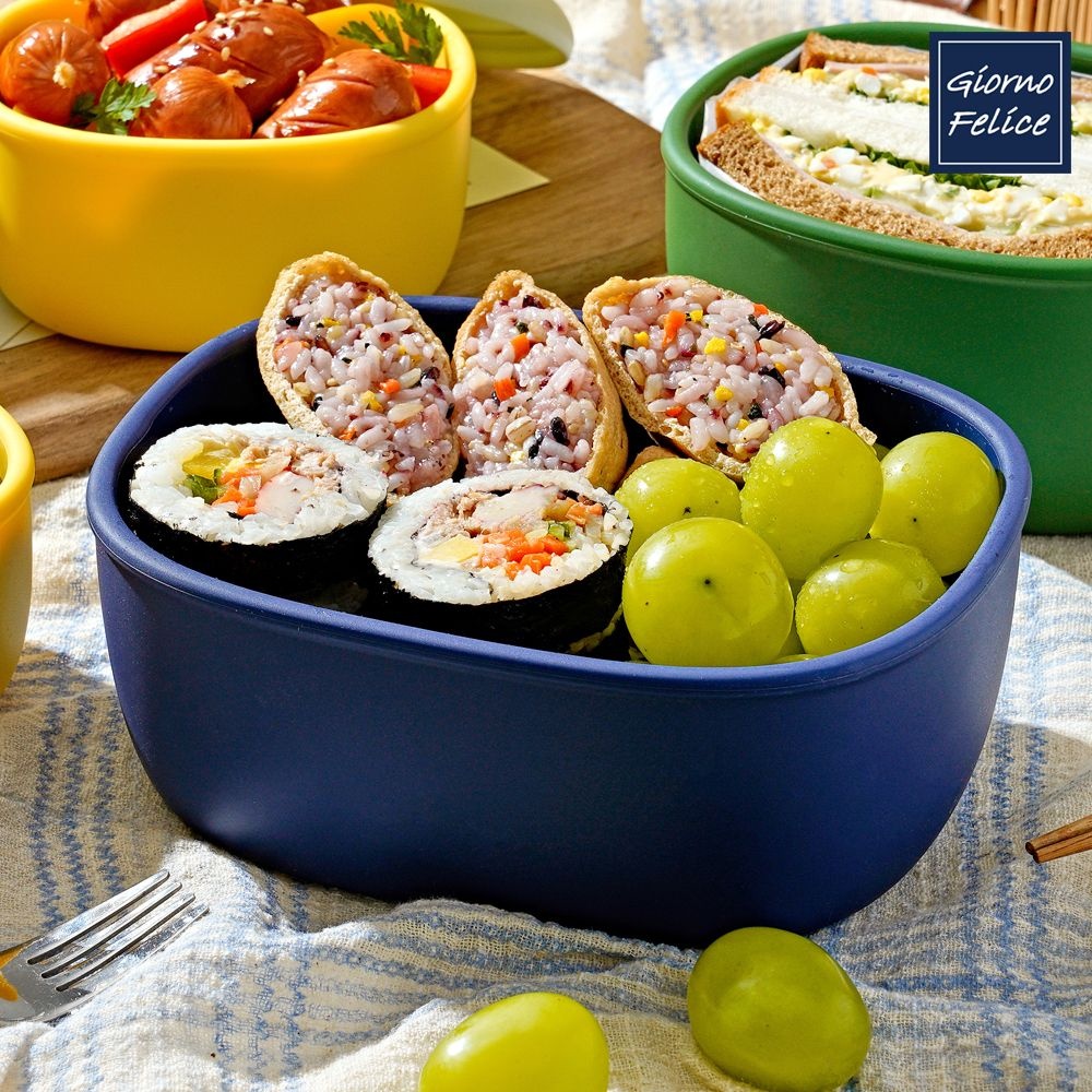 죠르노펠리체 [죠르노펠리체] 더실리 실리콘 간편조리 보관용기 1100ml GF-TEC11