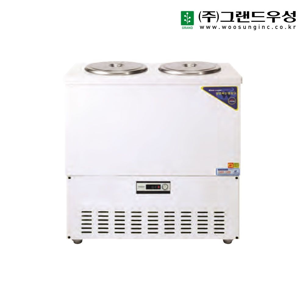 우성 업소용 육수냉장고 2말 쌍통 CWSR-202 (칼라 2구)