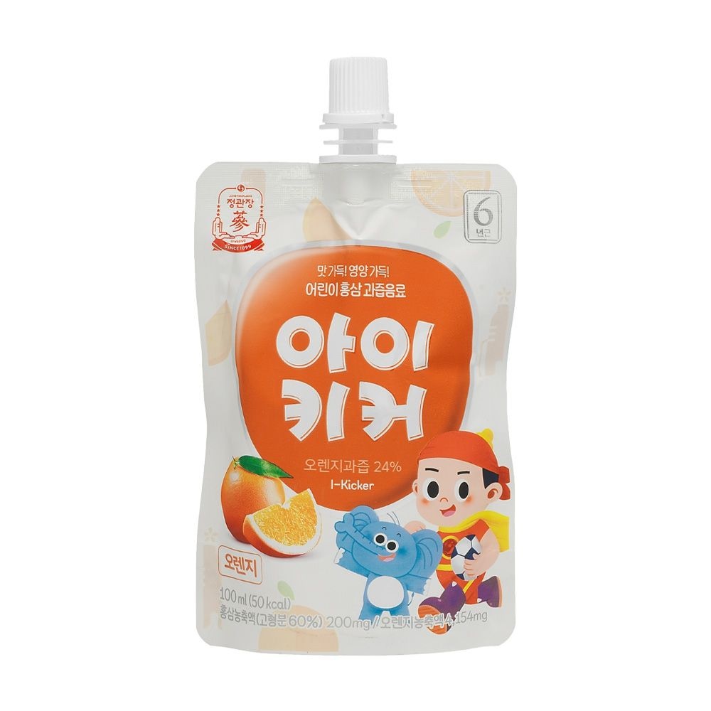 풀무원 [소비기한25/9/24]아이키커 오렌지 (100ML)