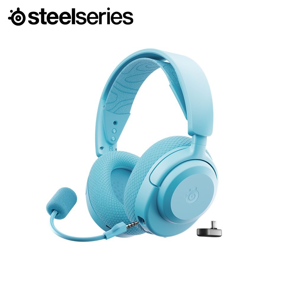 스틸시리즈 Arctis Nova 3X 초경량 무선 게이밍 헤드셋 아쿠아 61691