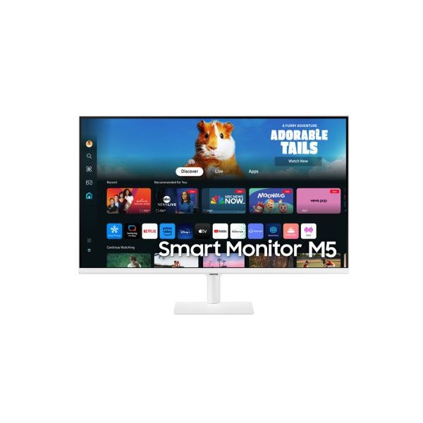 삼성 스마트모니터 M5 S27DM501 24년형 예쁜화이트색상 OTT 덱스 미러링
