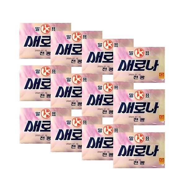 말표 새로나 세탁비누 230gx12개