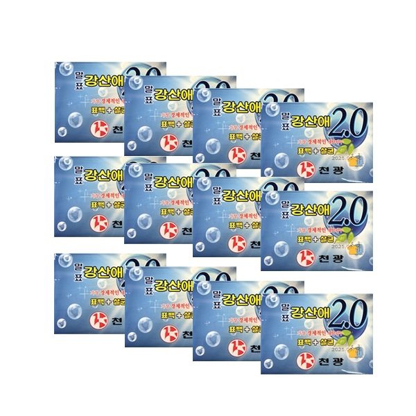말표 강산애2.0 세탁비누 200gx12개