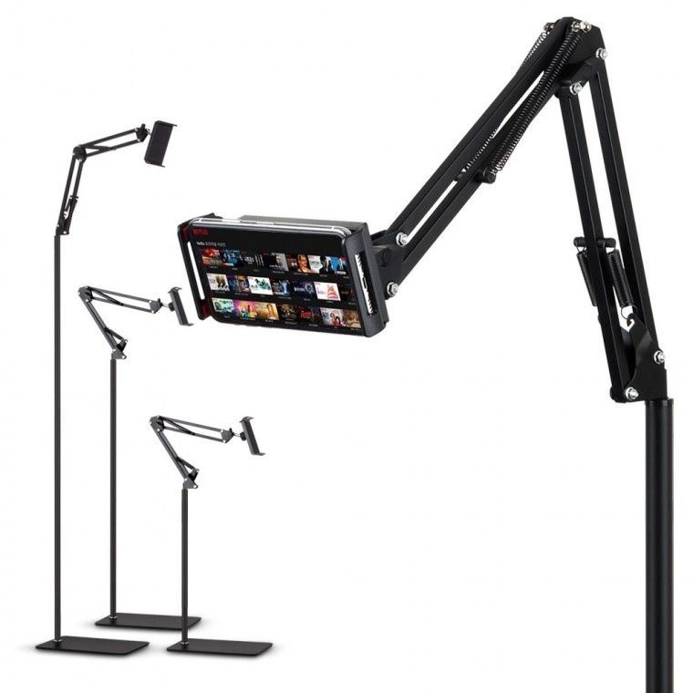 GOON 스마트폰 아이패드 거치대 (침대 탁상용 2in1) (GST-2100)