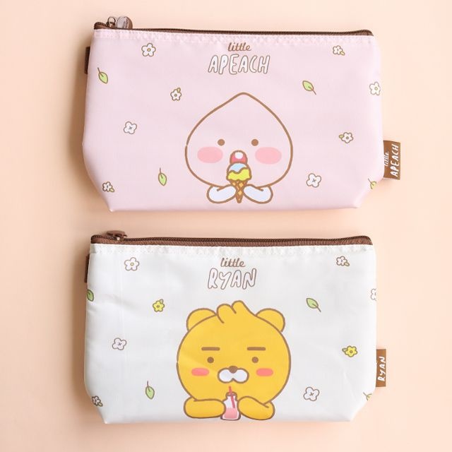 카카오 리틀프렌즈 피크닉 미니 보냉백 보트형 파우치