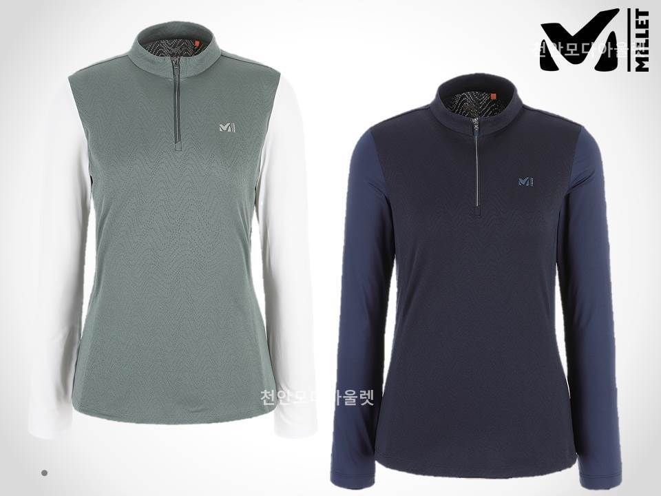 밀레 밀레 [모다아울렛][밀레]매장 勸 초특가할인! 아웃도어 여성(2컬러) 기능성 샤모니 집업 티셔츠 MXRST702CHYA_CA 천안아산점