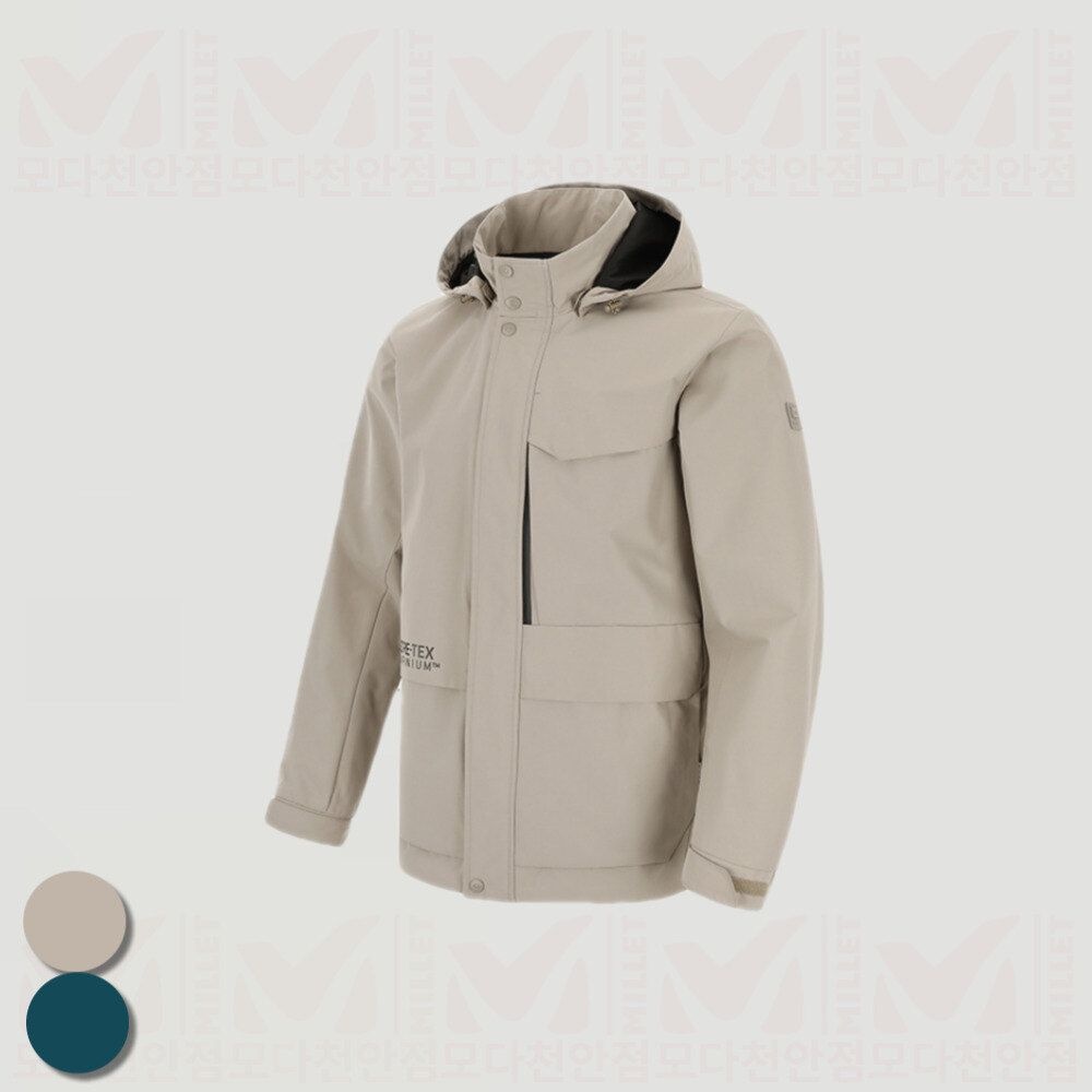 밀레 밀레 [모다아울렛][밀레]밀레 MILLET 아웃도어 23SS 남자 간절기 바람막이 자켓 K/BEIGE_CA 천안아산점