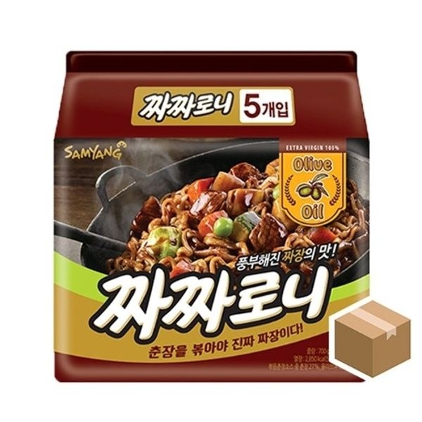 삼양 짜짜로니 멀티 140g x 5봉X8개