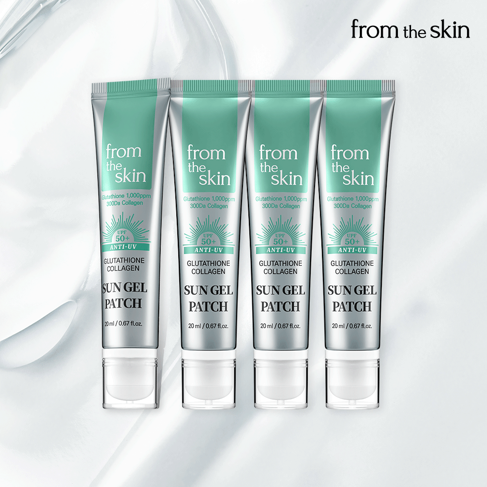from the skin 프롬더스킨 글루타치온 콜라겐 선 젤 패치 20ml 4개구성