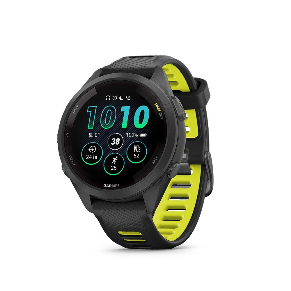 가민 / 가민코리아 가민 포러너 265S 뮤직 블랙 GPS 스마트워치