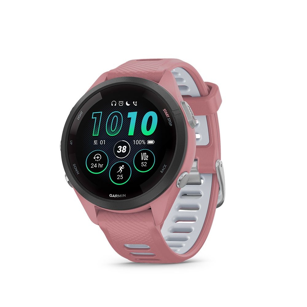 가민 / 가민코리아 가민 포러너 265S 뮤직 핑크 GPS 스마트워치