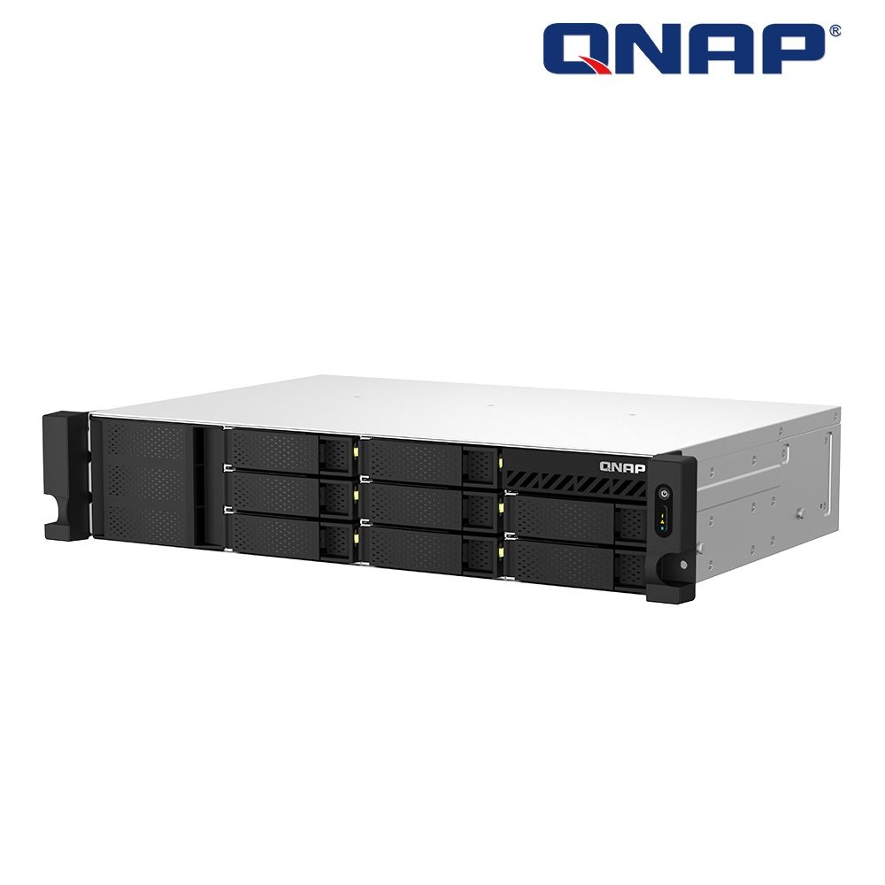 [오늘출발] QNAP 큐냅 8베이 랙마운트 기업 NAS QNAP TS-864eU-RP-8G 2U HDMI출력 PCIe확장 이중전원