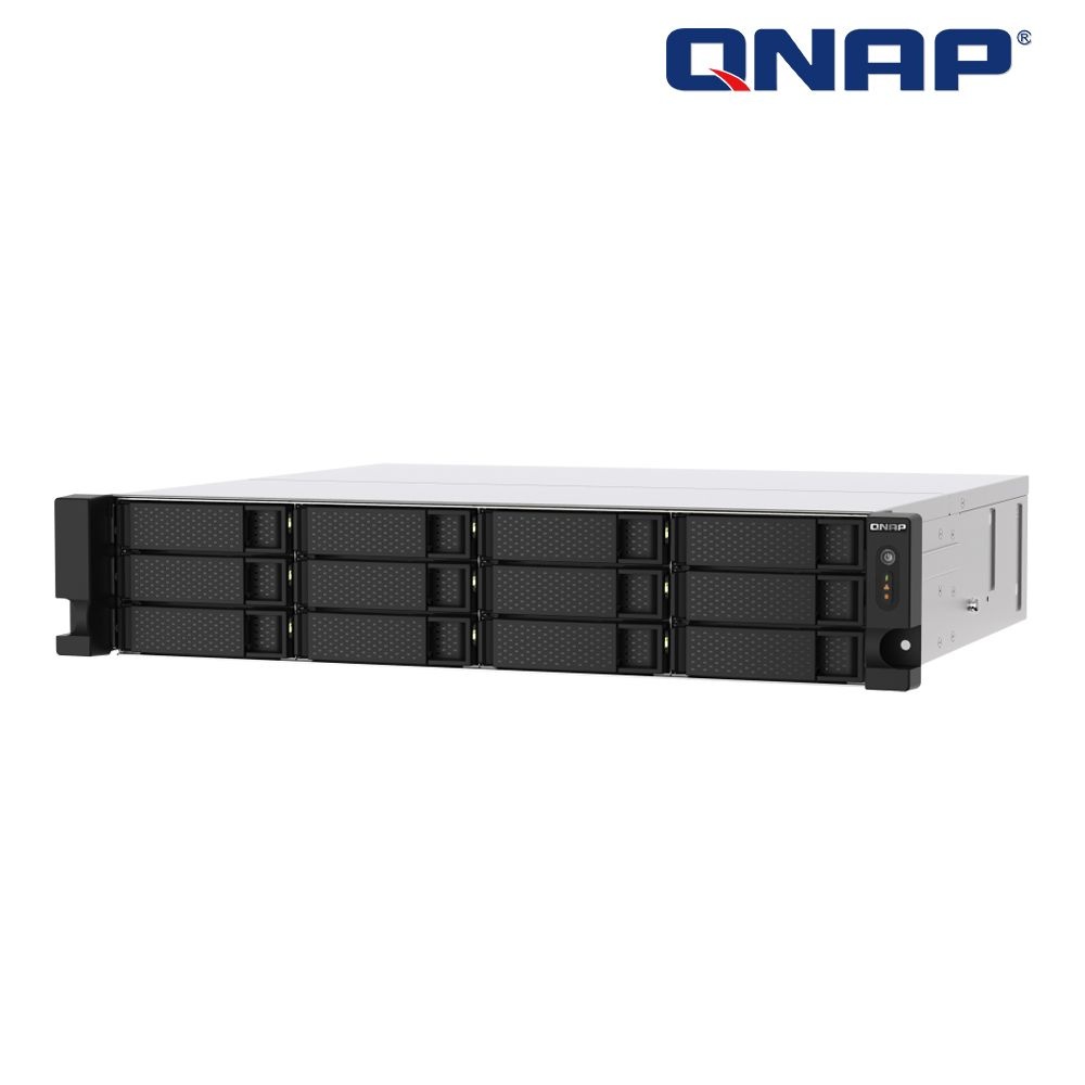 [오늘출발] QNAP 큐냅 QNAP 12베이 랙마운트 기업 NAS TS-1273AU-RP-8G 2U 이중전원