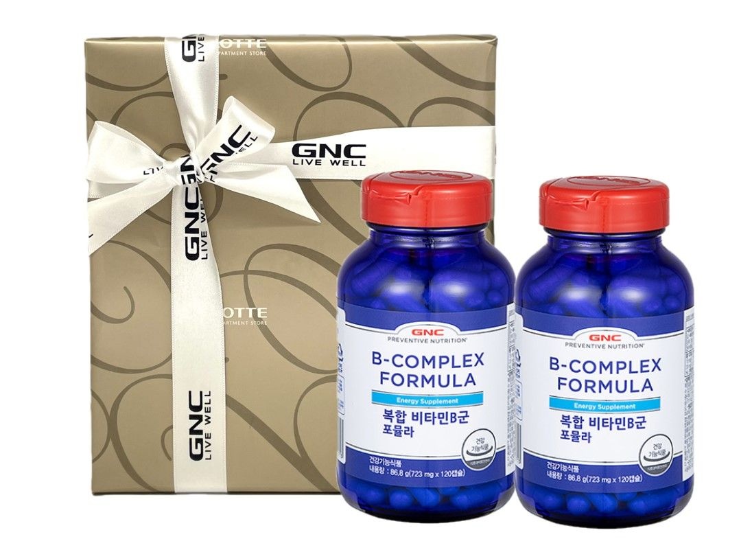 [롯데백화점] GNC [GNC]복합 비타민B군 포뮬라(723mg*120캡슐/4개월분)X2개 LE1214187388