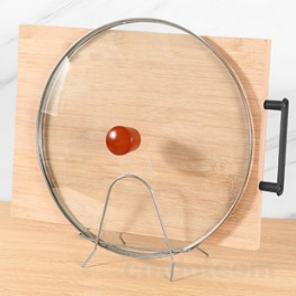 [CM협력사][오늘출발] 씨엠닷컴 주방 다용도 냄비뚜껑 거치대 귀여운주방소품 주방용품감성디자인 주방도구걸이