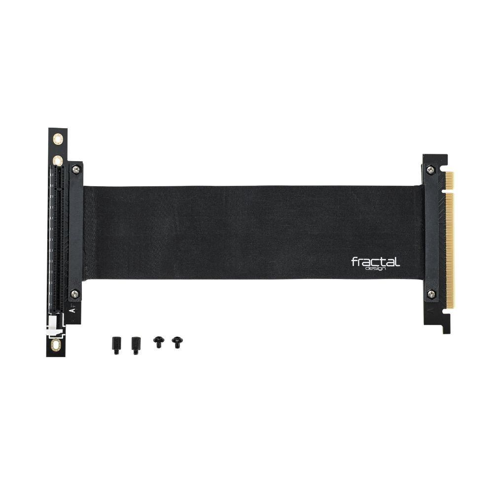 [해외] Fractal Design FLEX VRC25 Define R6 Opt 라이저 케이블 Define R6 시리즈 전용 CS7125 FDACCFLEXVRC25BK