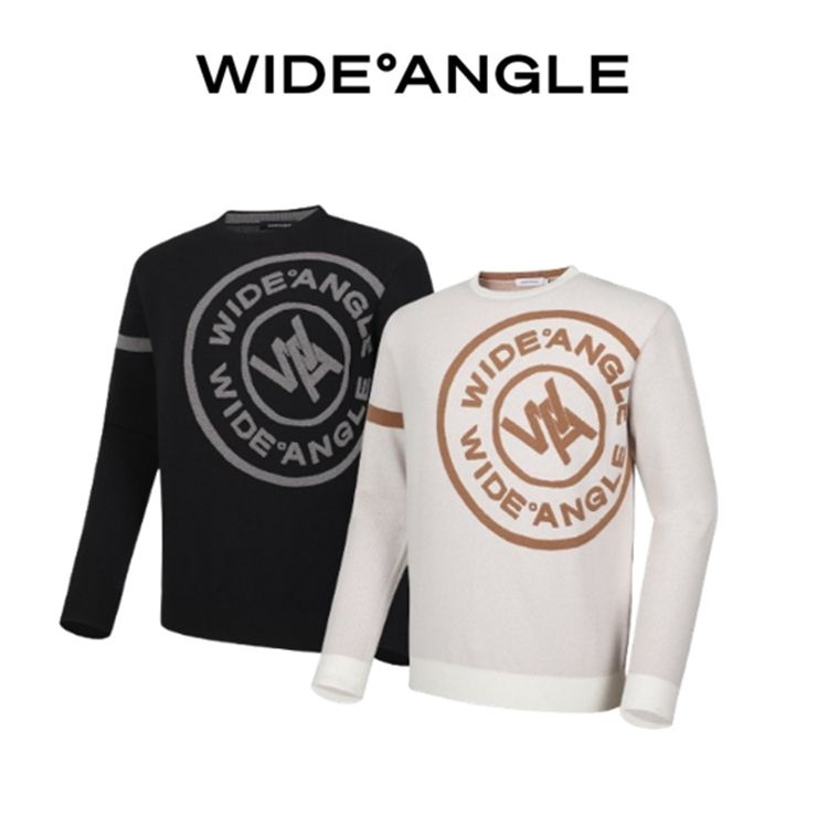 [롯데백화점] 와이드앵글 CO 로고 모티프 라운드 풀오버 M WMU24K71 LE1217620925