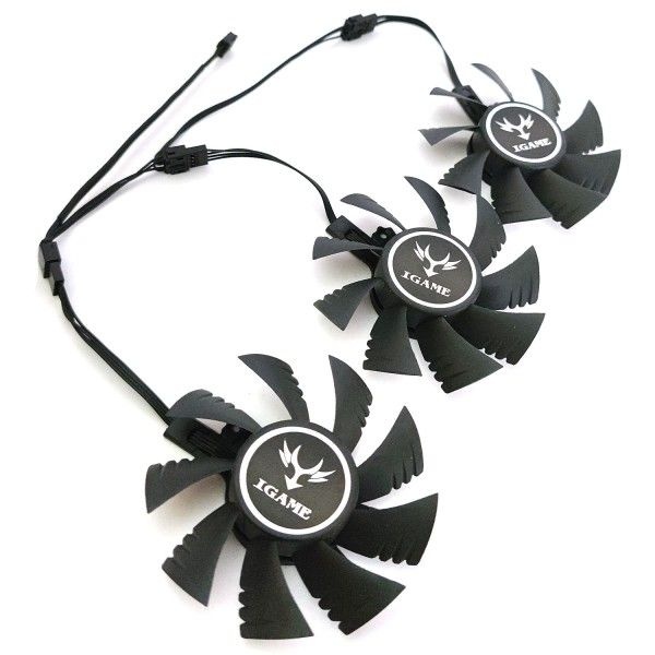 컬러풀 iGame GeForce GTX 1070 GPU 팬, 그래픽